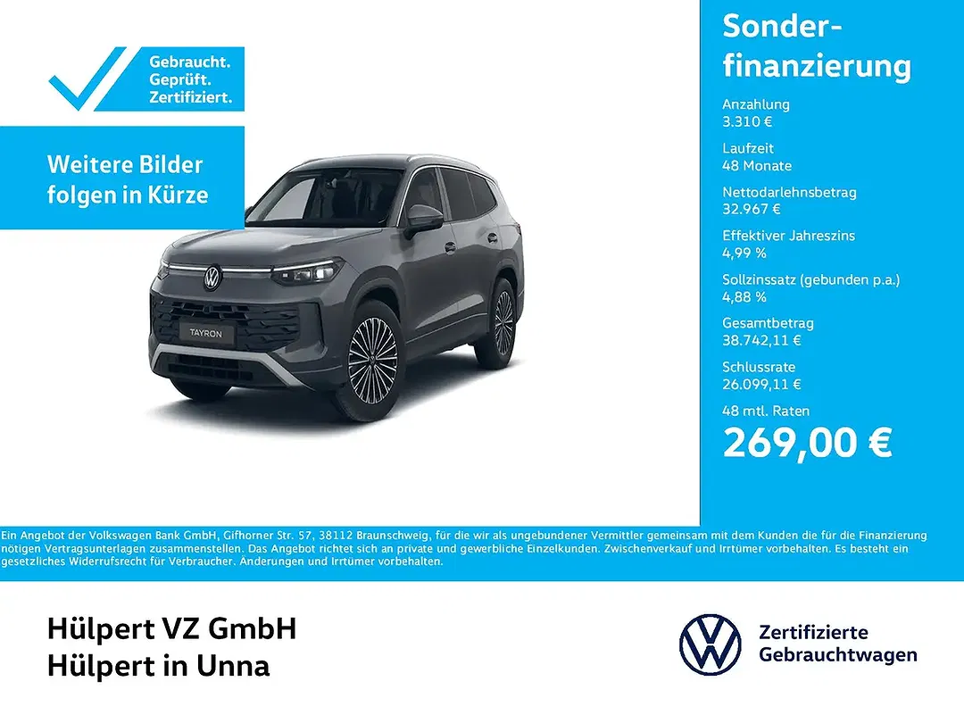 Volkswagen Tayron 1.5 eTSI Life - foto 1
