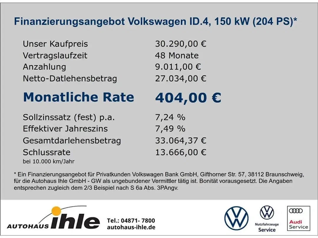 Volkswagen ID.4 EV Pro Performance - foto 2