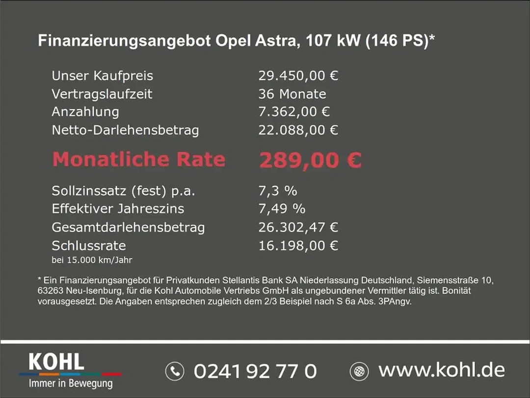 Opel Astra GS - Thumbnail 3