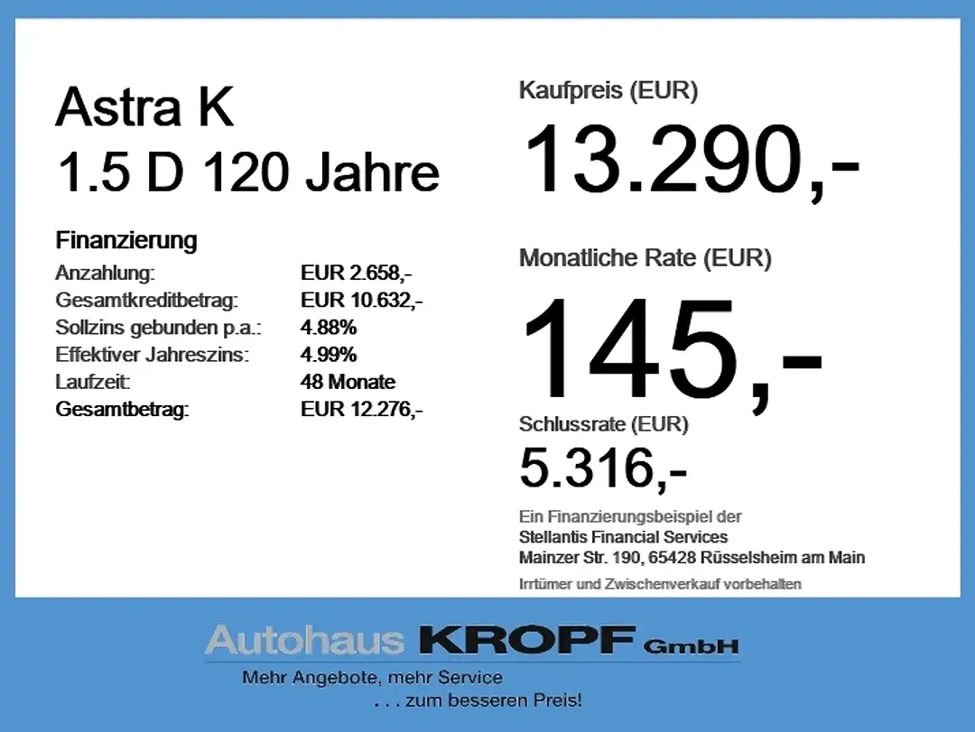 Opel Astra 1.5 D - Thumbnail 3