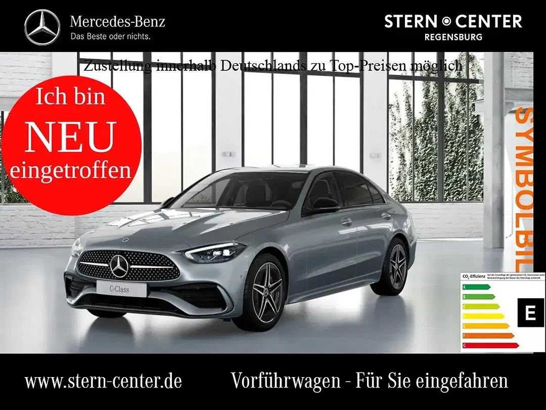 Mercedes-Benz C 180 AMG MBUX Night - Thumbnail 1