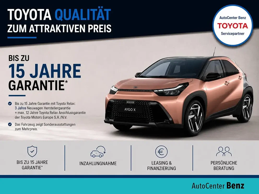 Toyota Aygo X 1.5 Hybrid Lounge - Afbeelding 1