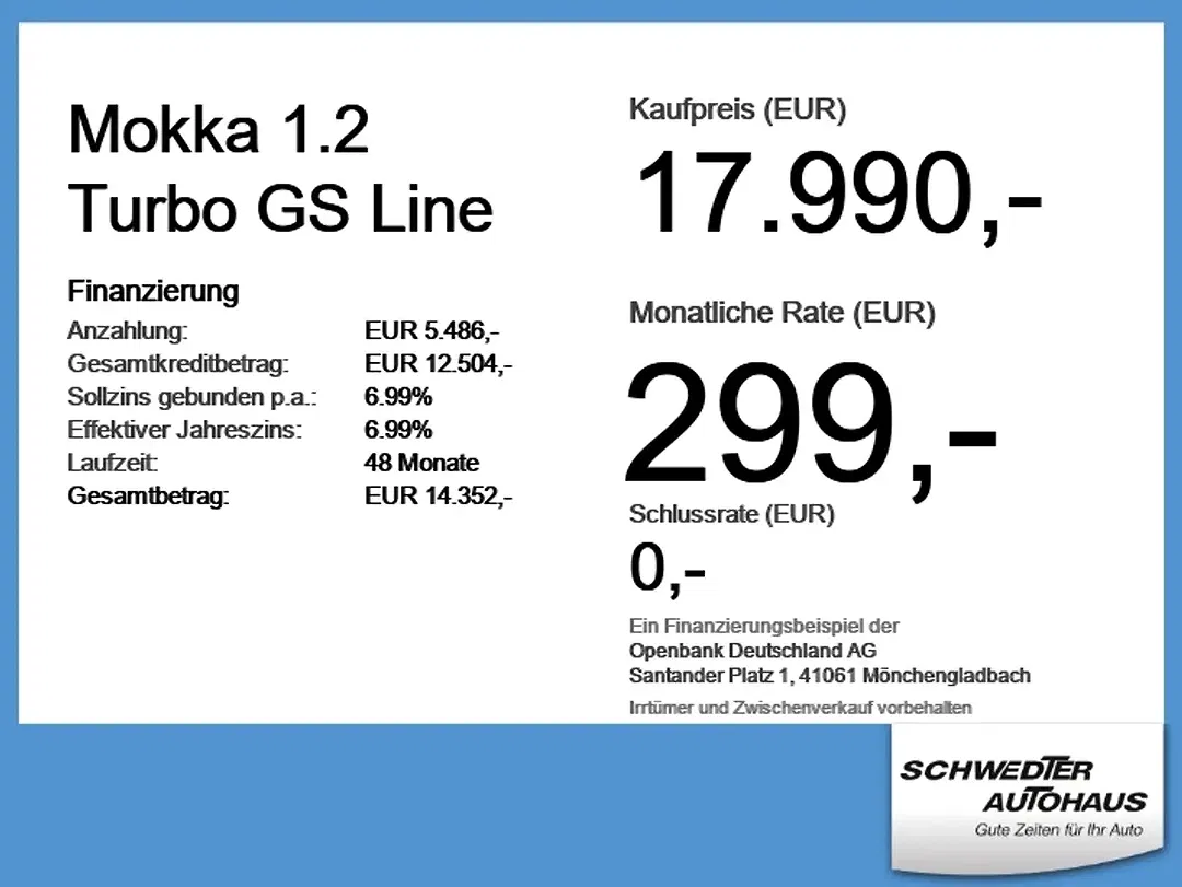Opel Mokka 1.2 Turbo GS Line - Thumbnail 4