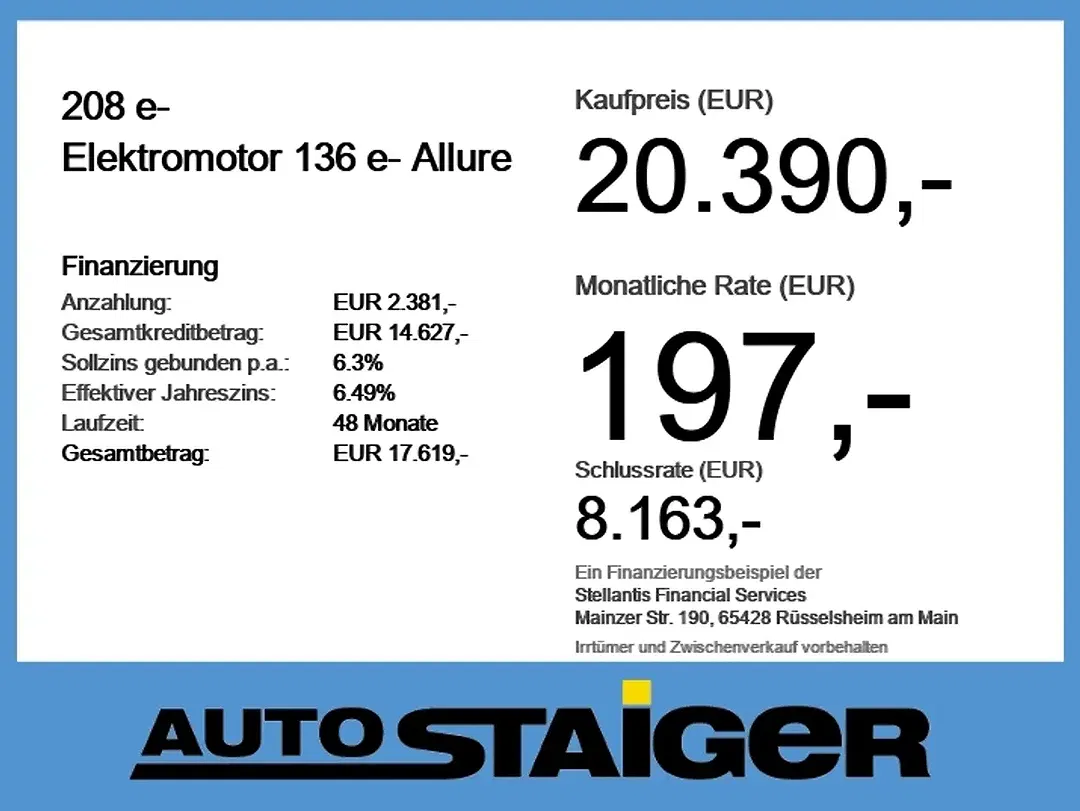 Peugeot 208 136 EV Allure - Thumbnail 5