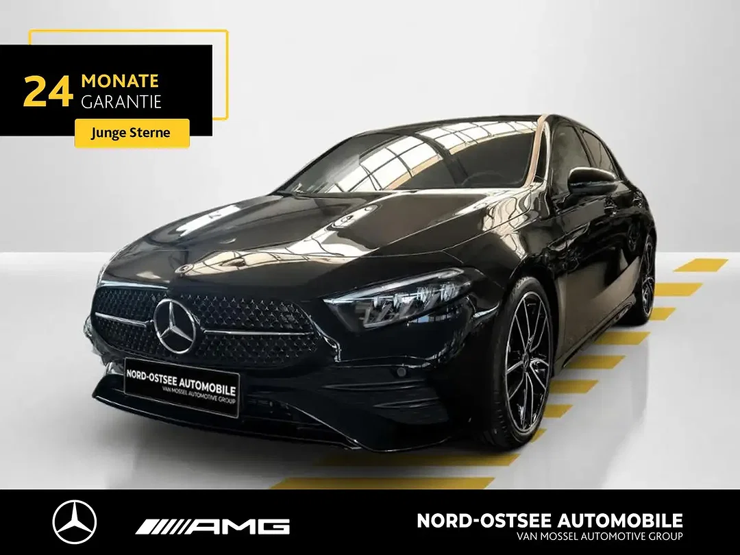 Mercedes-Benz A 200 AMG MBUX Night - Afbeelding 1