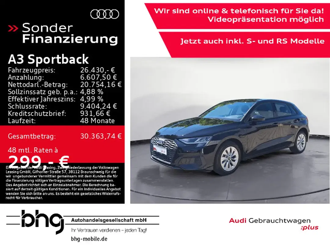 Audi A3 40 TFSI e - Thumbnail 1