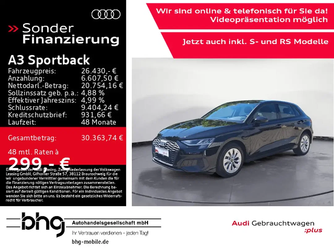 Audi A3 40 TFSI e - Afbeelding 1