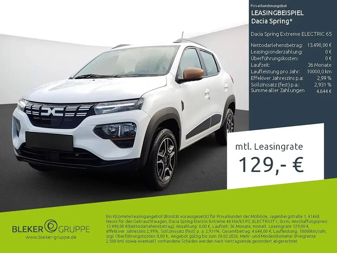 Dacia Spring EV Extreme - Afbeelding 1