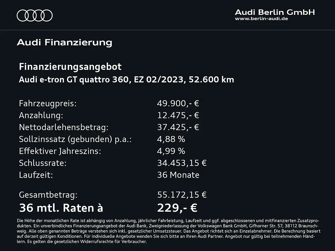 Audi e-tron GT quattro Matrix LED - foto 2