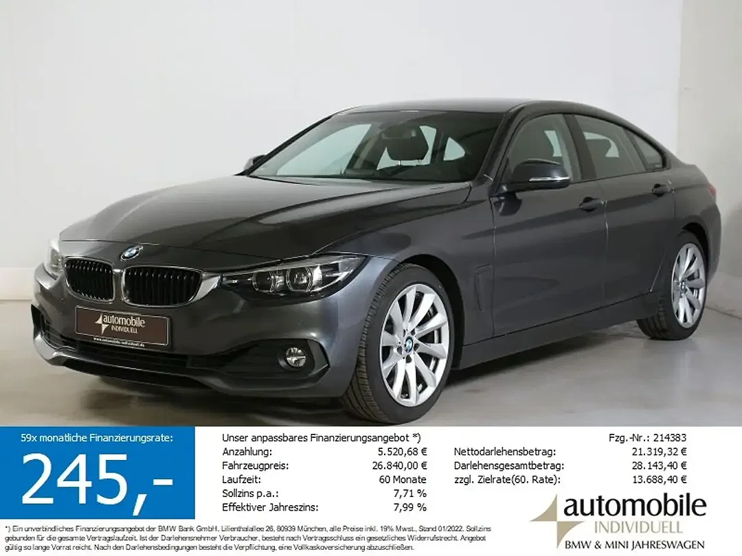 BMW 420 Gran Coupe Advantage Business - Afbeelding 1