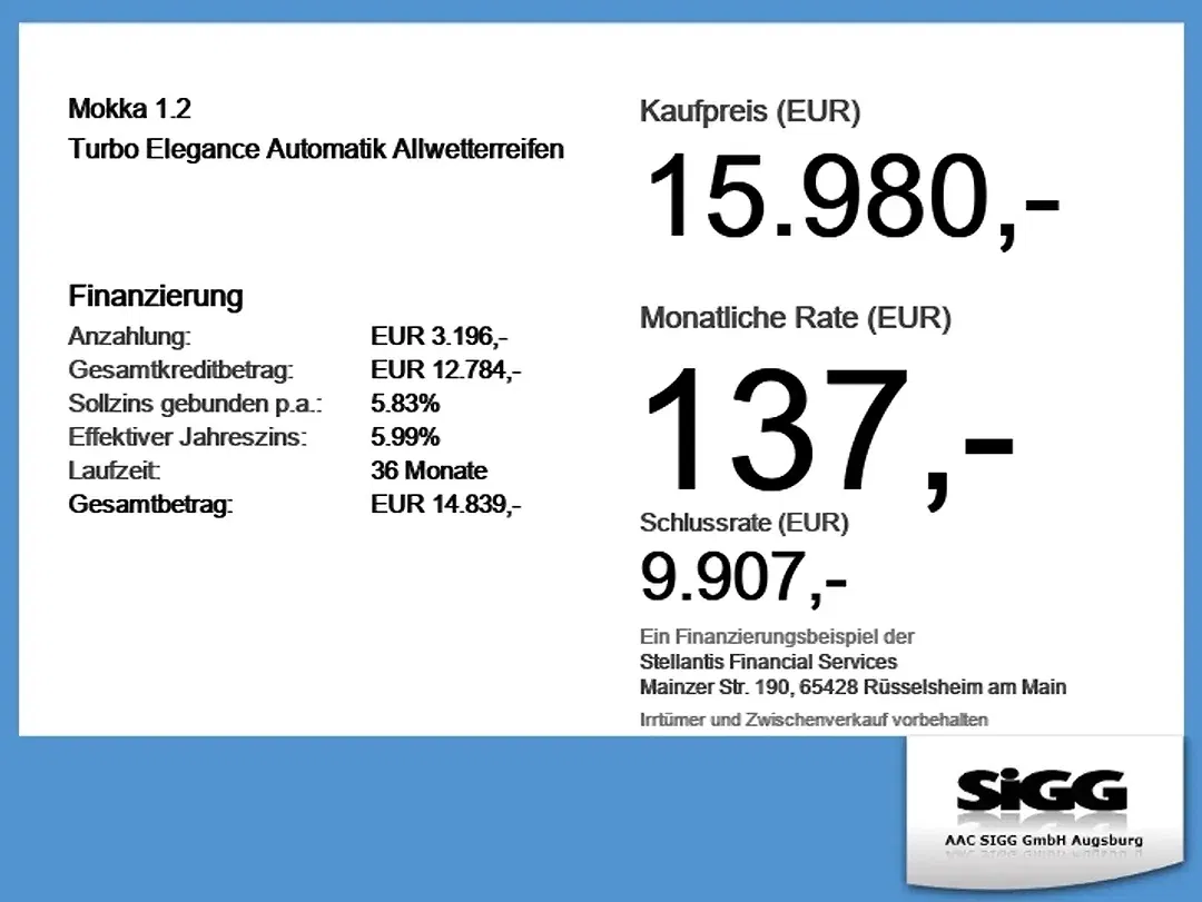 Opel Mokka 1.2 Turbo AUT Elegance - Thumbnail 5