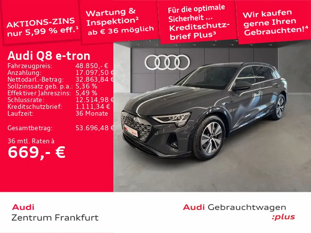 Audi Q8 e-tron 55 quattro advanced - Thumbnail 2