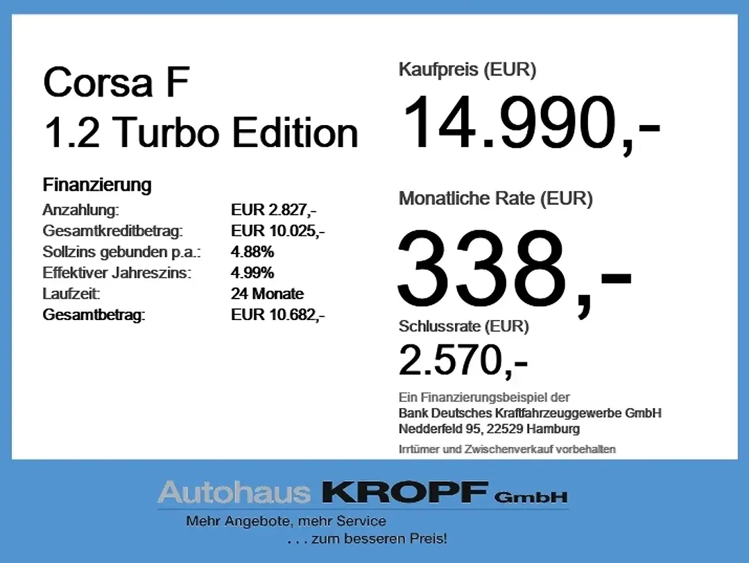 Opel Corsa 1.2 Turbo Edition - Thumbnail 3