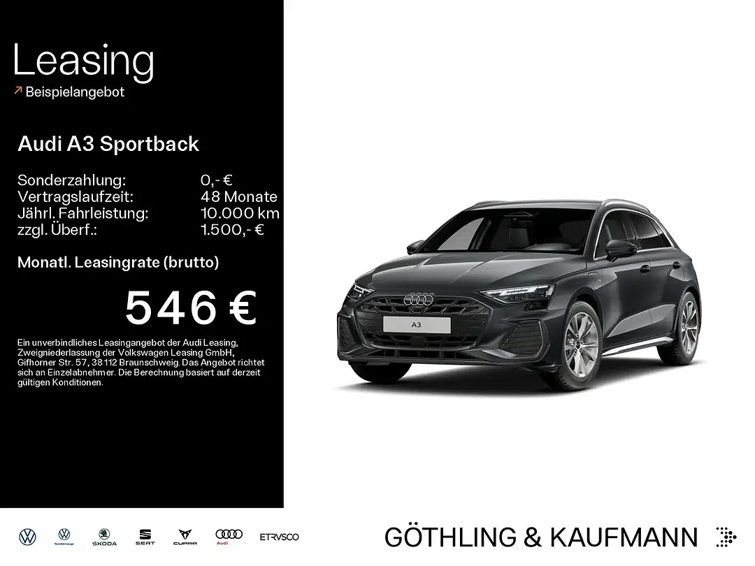 Audi A3 TFSI e S tronic S line - Afbeelding 1