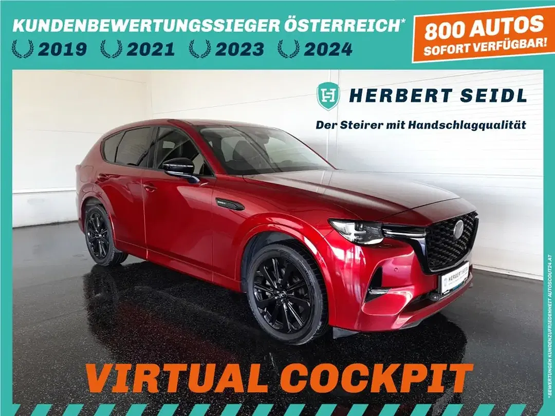 Mazda CX-60 2.5 e-SKYACTIV AUT PHEV Homura - foto 1