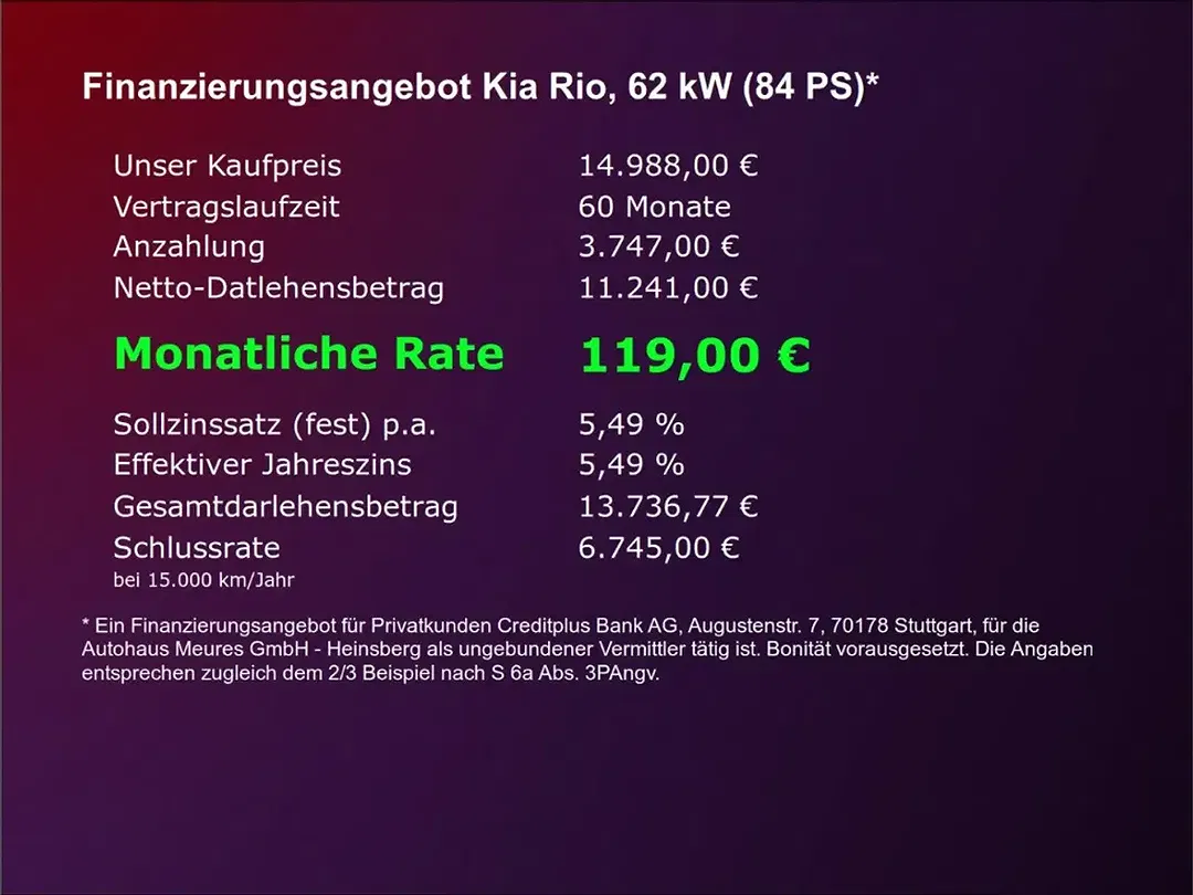 Kia Rio 1.2 Vision - Thumbnail 7