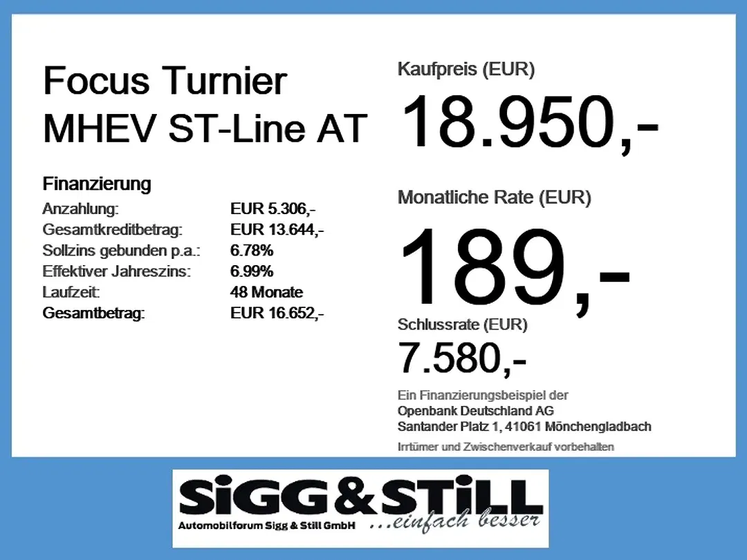 Ford Focus MHEV ST-Line - Thumbnail 3