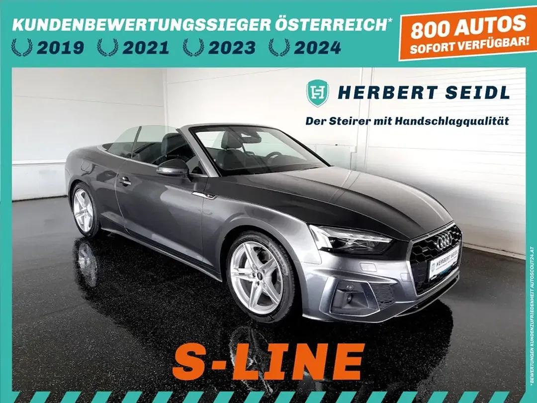 Audi A5 40 TFSI quattro Matrix LED Cabriolet S line plus - foto 1