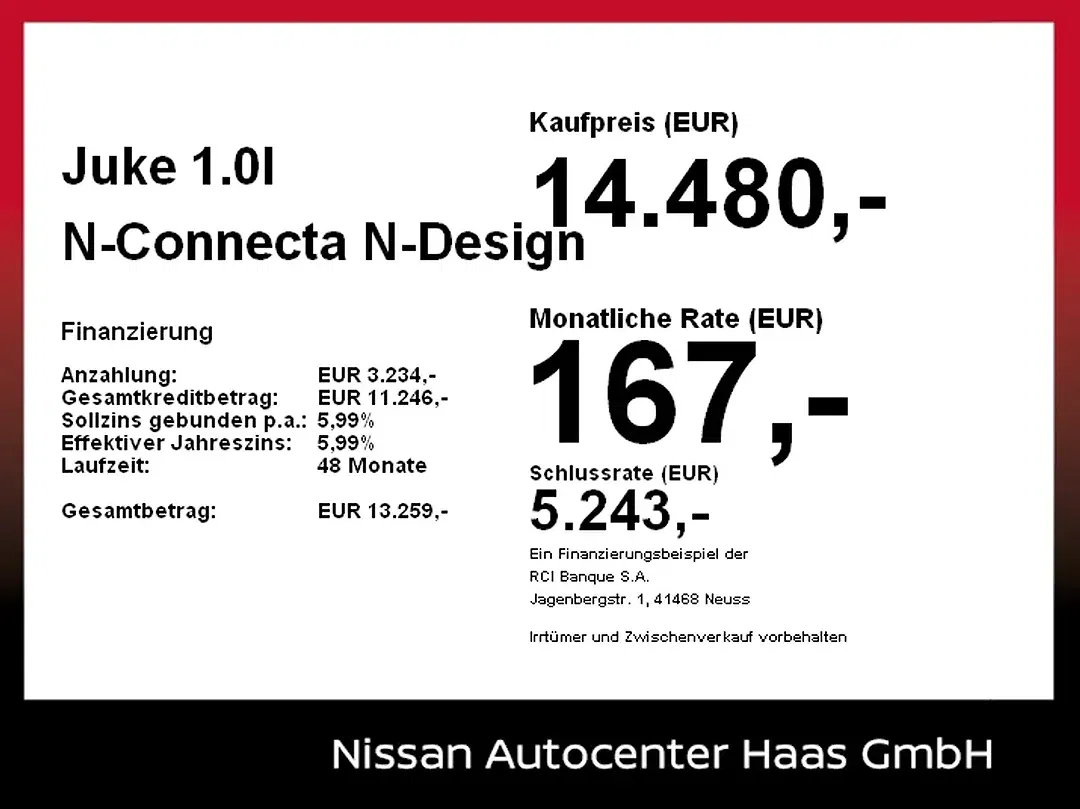 Nissan Juke 1.0 N-Connecta - Thumbnail 4