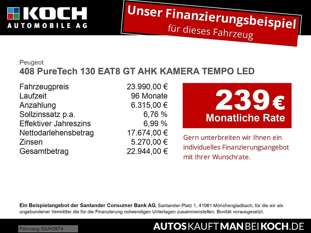 Peugeot 408 130 PureTech EAT8 GT - foto 2