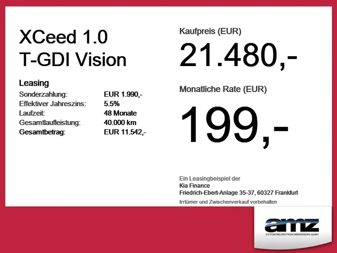 Kia XCeed 1.0 T-GDI Vision - Thumbnail 3