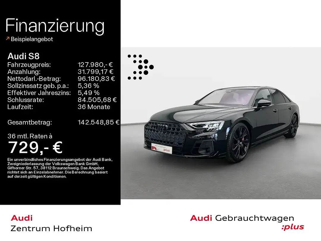 Audi S8 TFSI Matrix LED - foto 1