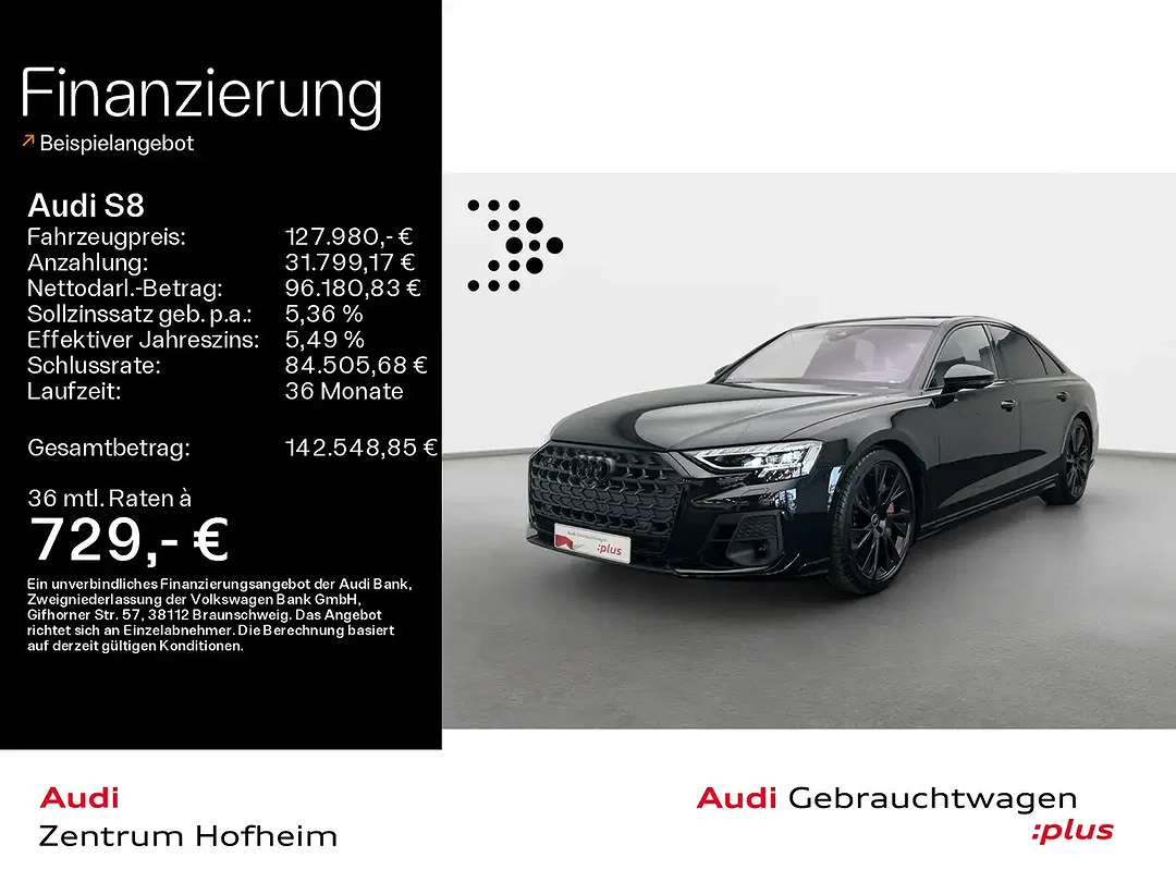 Audi S8 TFSI Matrix LED - Afbeelding 1