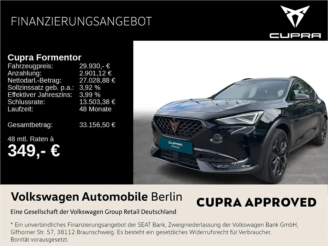 CUPRA Formentor PHEV DSG VZ1 - foto 1