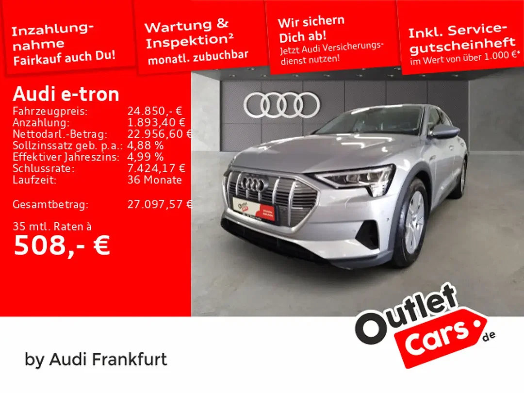 Audi e-tron 50 quattro - Afbeelding 1