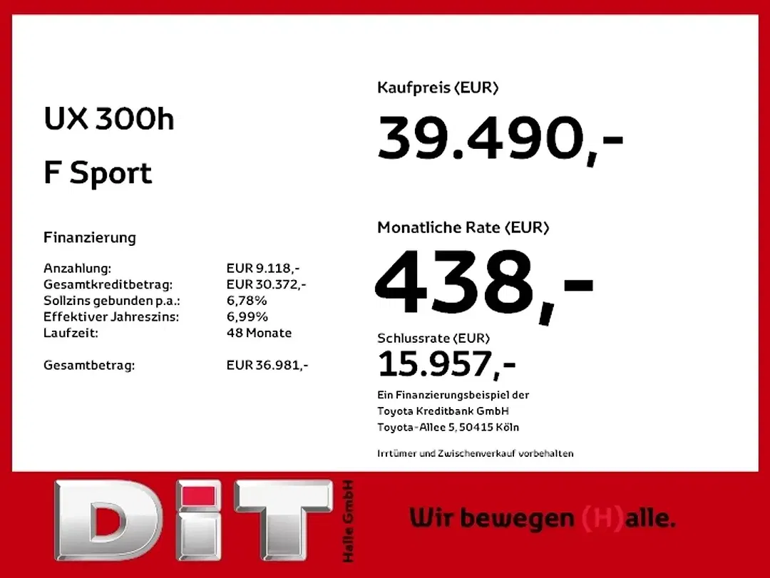 Lexus UX 300h F SPORT Design - Thumbnail 3