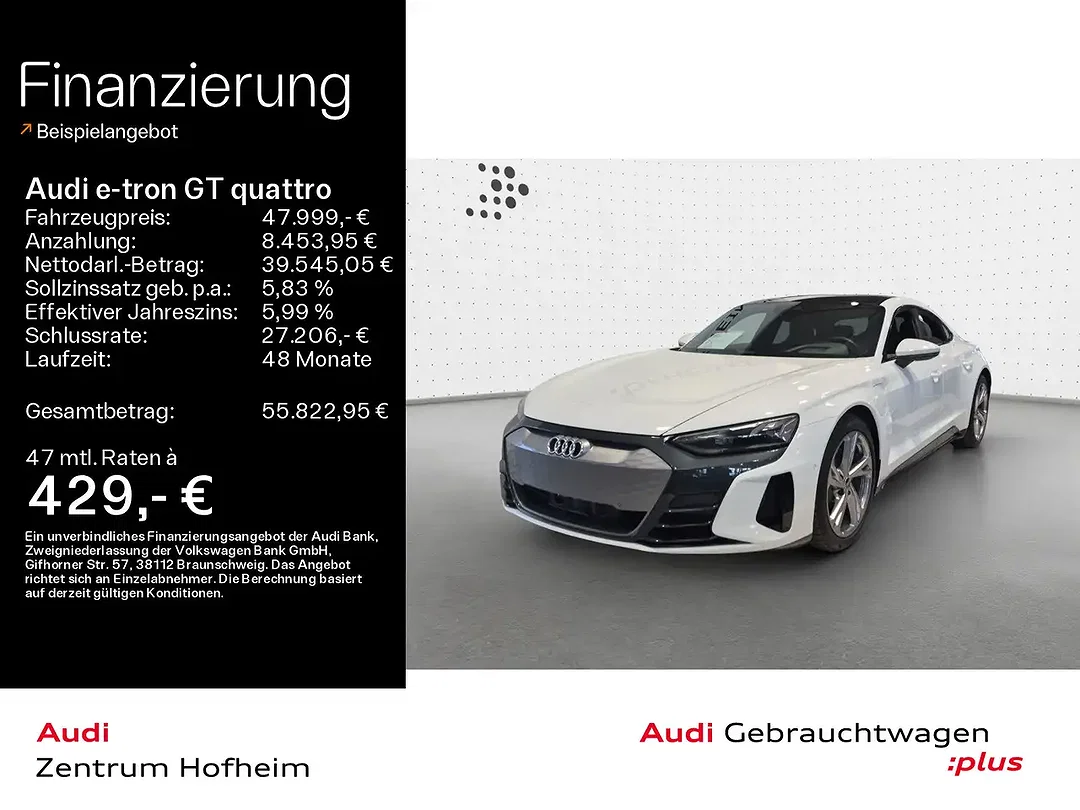 Audi e-tron GT quattro - Afbeelding 1