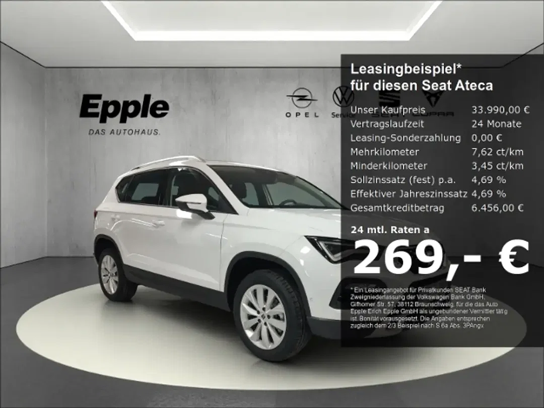 SEAT Ateca 1.5 TSI DSG Road Edition - Afbeelding 1