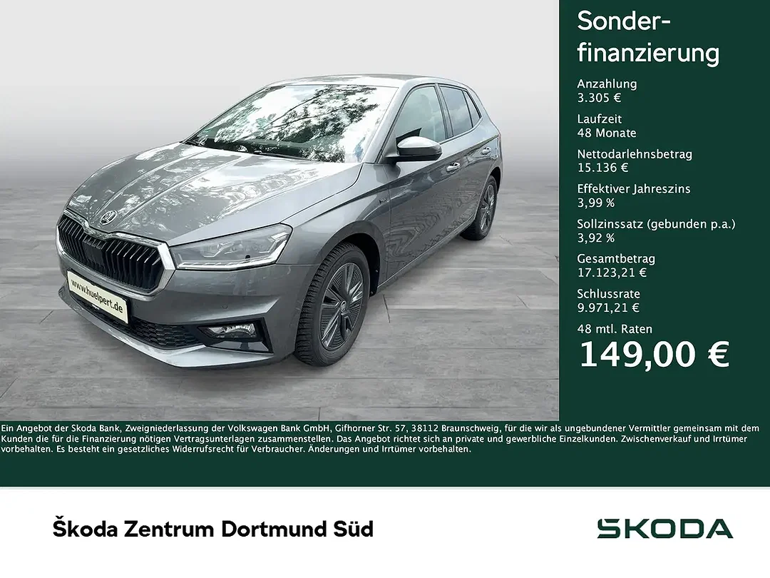 Skoda Fabia 1.0 Tour - Afbeelding 1