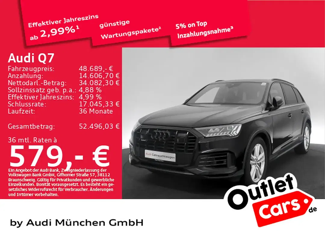 Audi Q7 55 TFSI e tiptronic quattro - foto 1