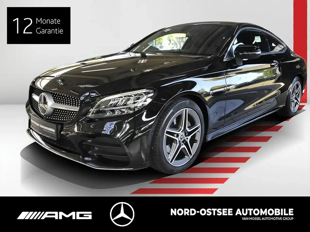 Mercedes-Benz C 180 AMG MBUX - Afbeelding 1