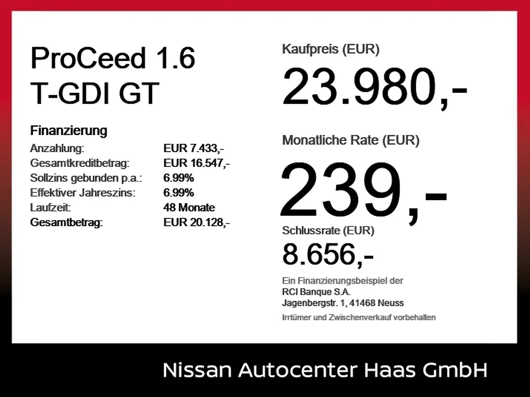 Kia ProCeed / pro_cee'd 1.6 T-GDI GT - Thumbnail 3