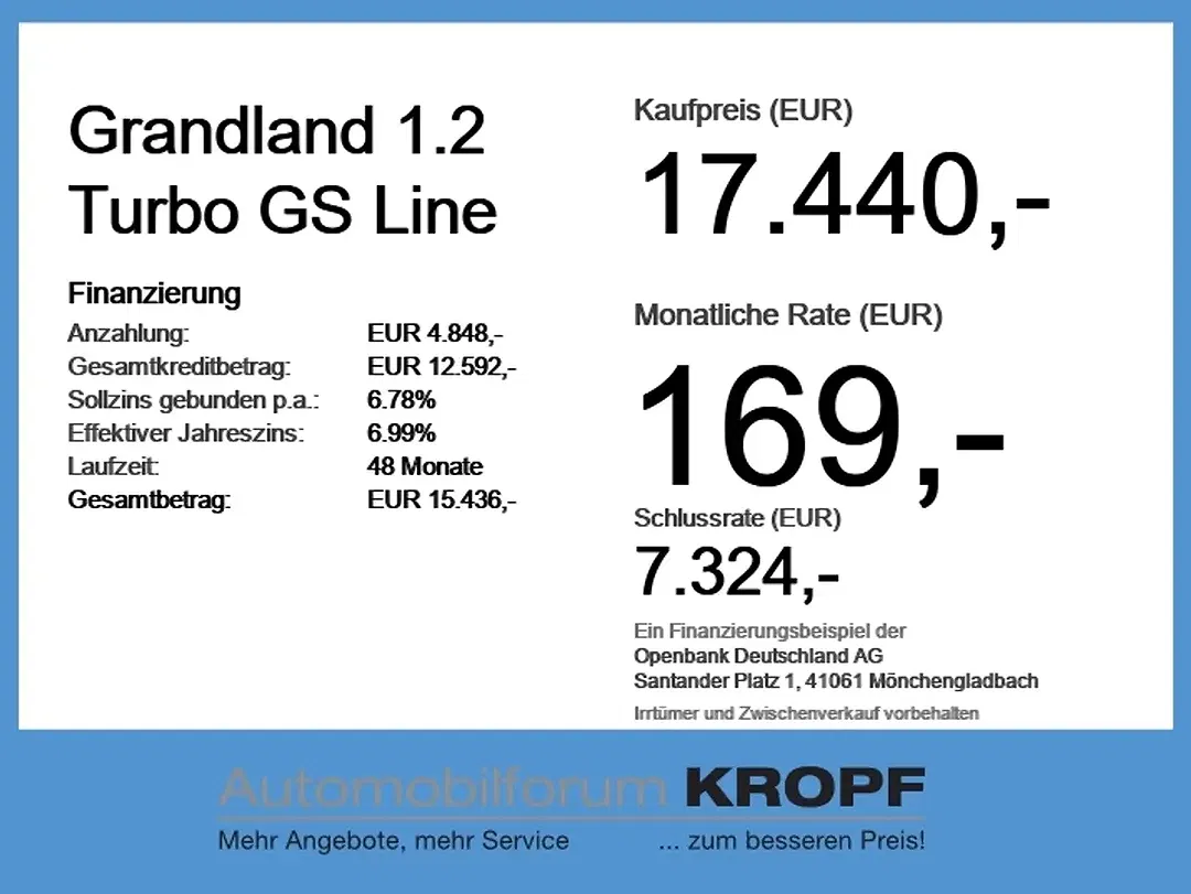 Opel Grandland 1.2 Turbo GS Line - Thumbnail 4