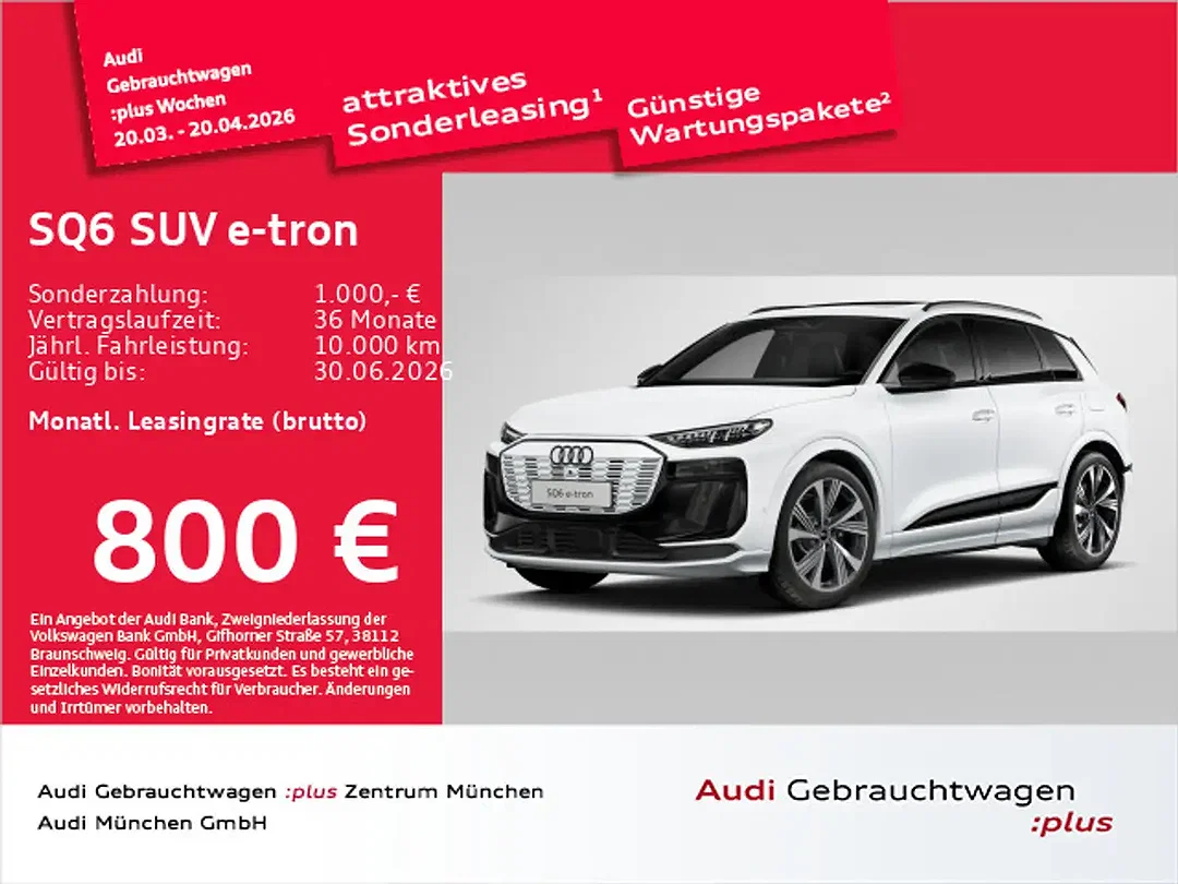Audi SQ6 e-tron quattro Matrix LED - Afbeelding 1
