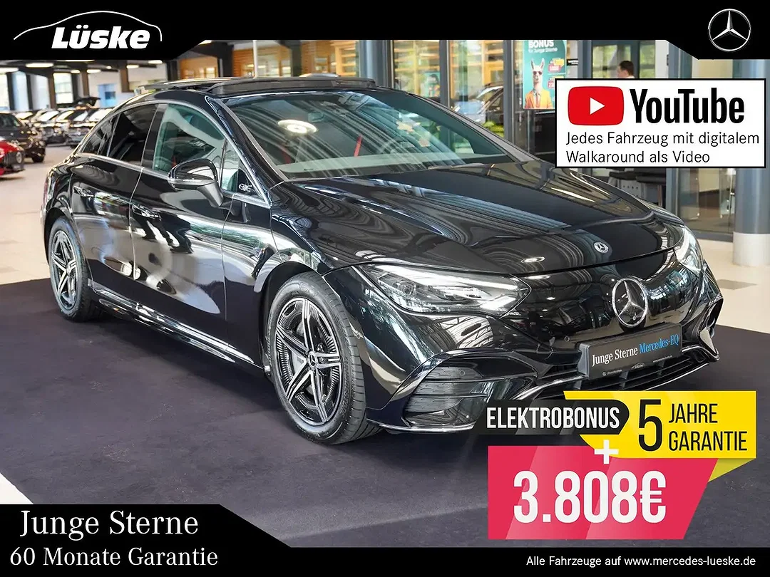Mercedes-Benz EQE 500 4MATIC AIRMATIC Burmester AMG Line - Afbeelding 1