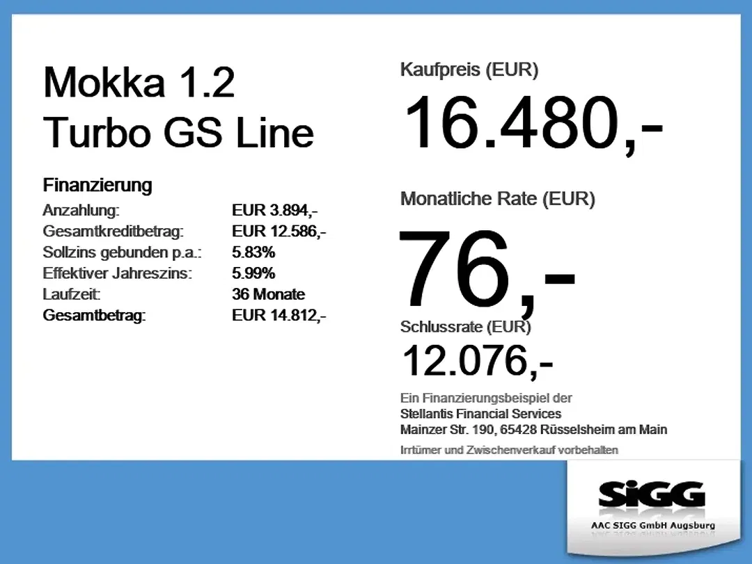 Opel Mokka 1.2 Turbo GS Line - Thumbnail 5