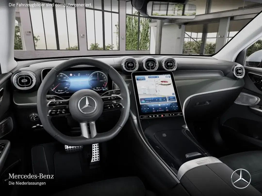 Mercedes-Benz GLC 300 9G-TRONIC 4MATIC AMG Burmester - Thumbnail 8