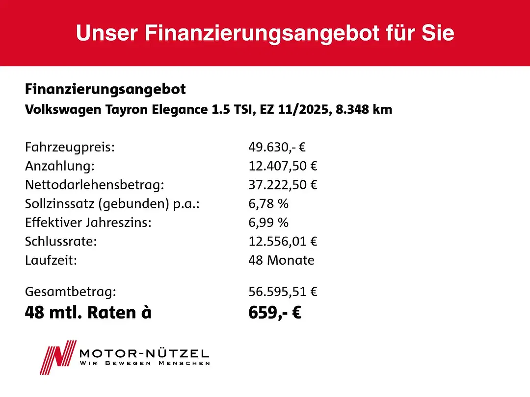 Volkswagen Tayron 1.5 eHybrid Elegance - Thumbnail 11
