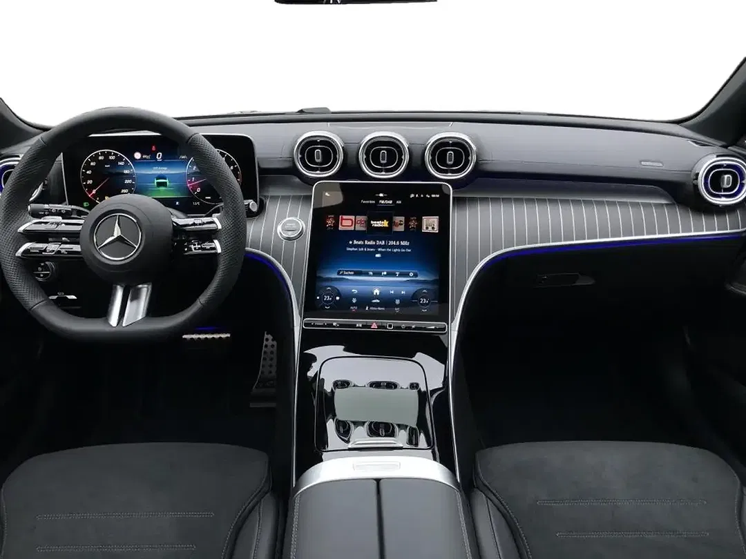 Mercedes-Benz C 300 AMG MBUX Burmester Night - Thumbnail 4