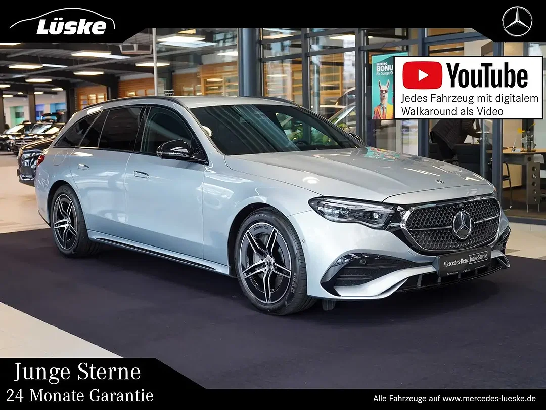 Mercedes-Benz E 220 AMG Line Night - Afbeelding 1