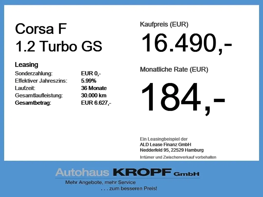 Opel Corsa 1.2 Turbo GS - Thumbnail 3