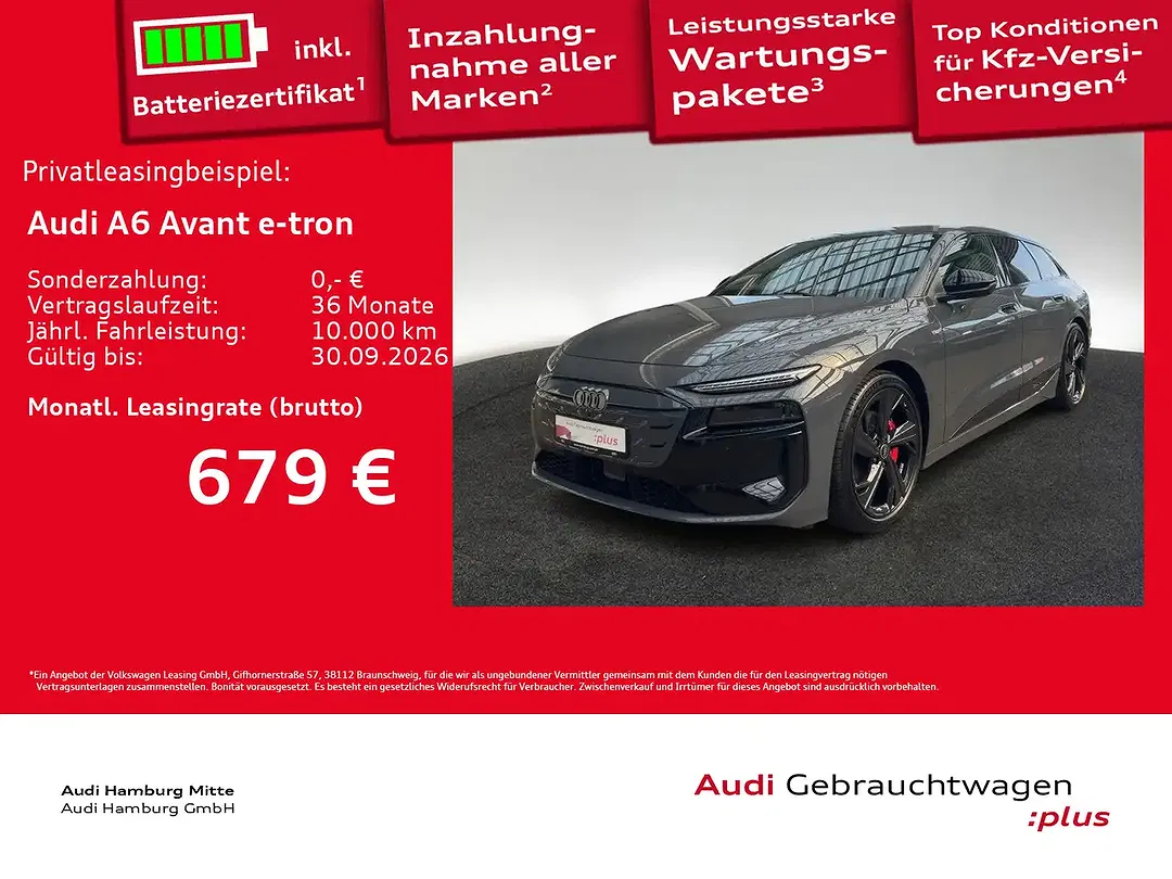 Audi A6 e-tron performance S line - foto 2