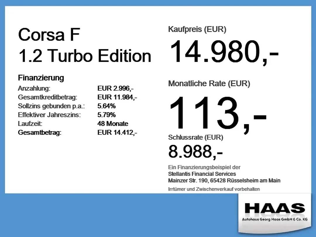 Opel Corsa 1.2 Turbo Edition - Thumbnail 5