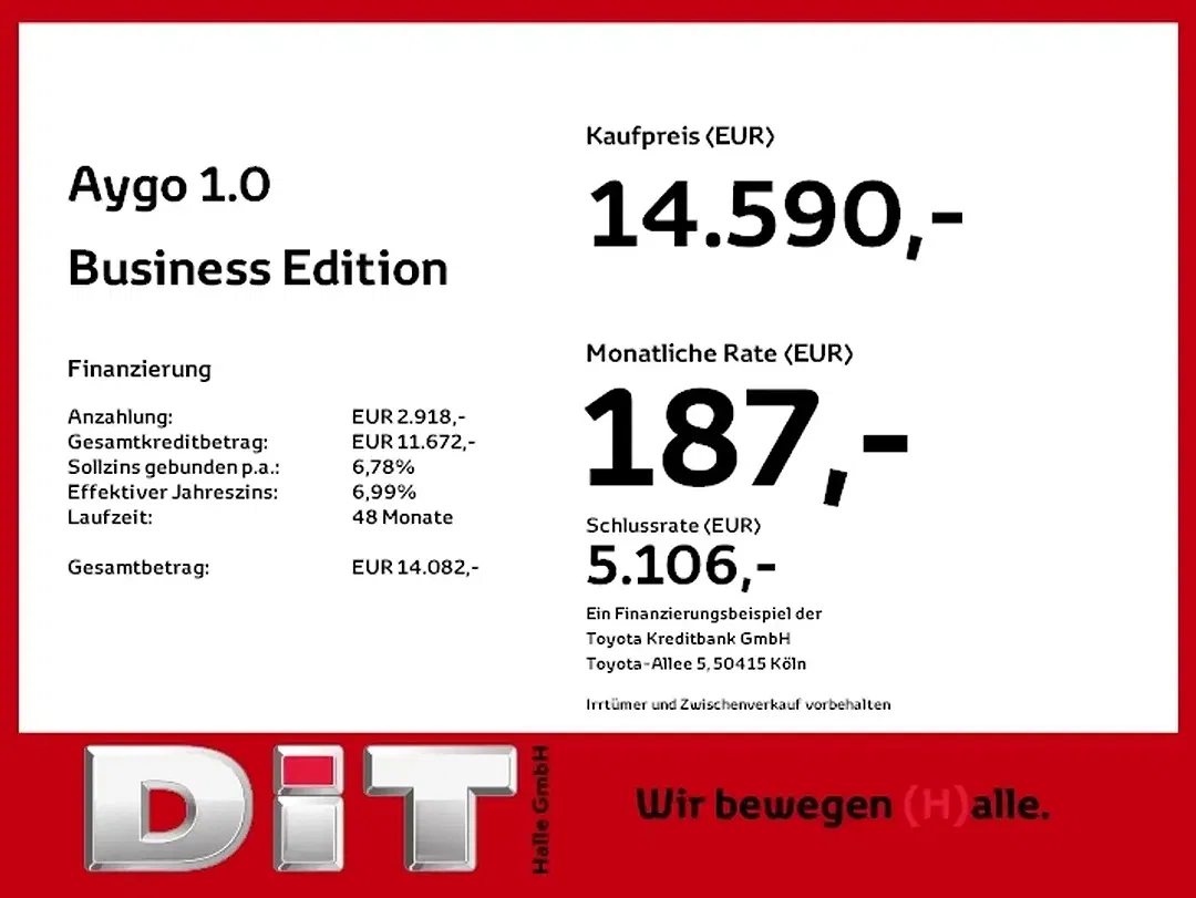 Toyota Aygo Business Edition - Thumbnail 4